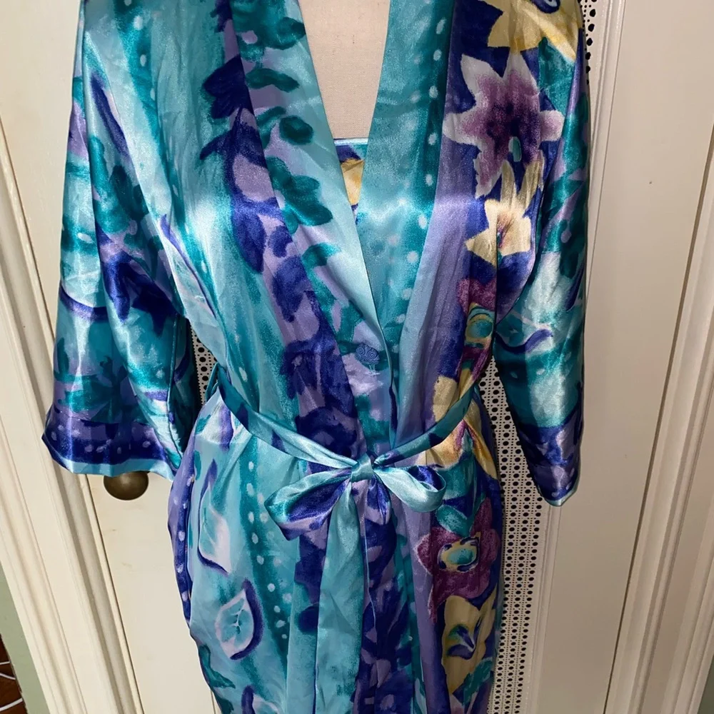 Vintage California Dynasty Nightgown Set - Picture 2 of 9